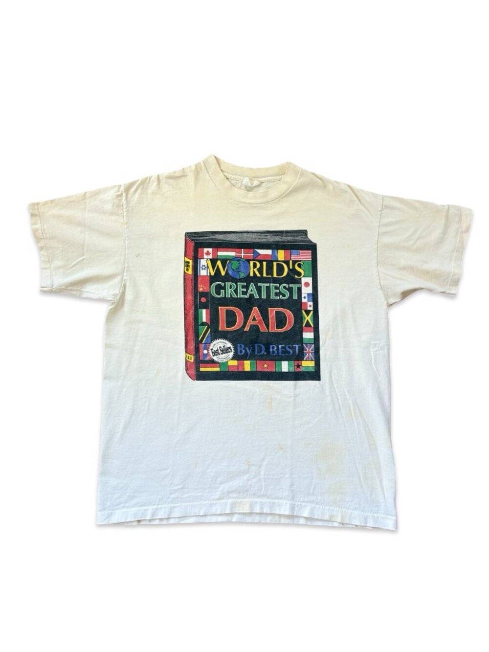 Vintage 90s World's Greatest Dad tee